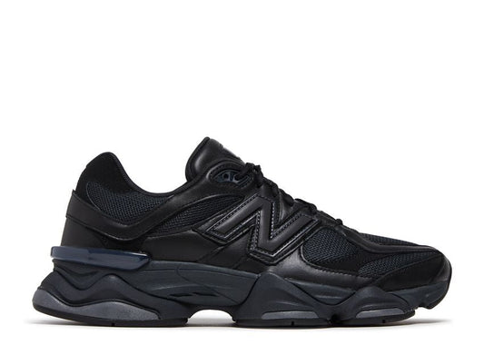 New Balance 9060 Triple Black Leather (9865481748807)