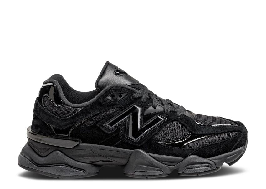 New Balance 9060 Triple Black Patent (10224325329223)