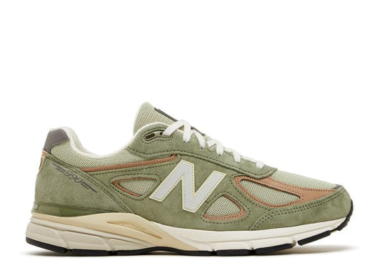 New Balance 990v4 MiUSA Teddy Santis Olive Incense (9864909455687)