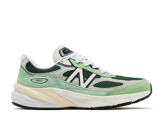 New Balance 990v6 MiUSA Avocado Natural Mint (10224325919047)