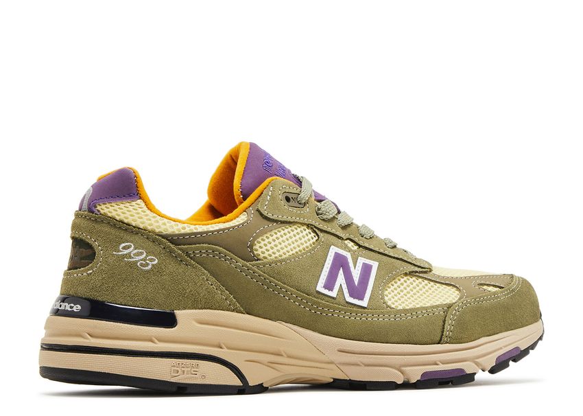 New Balance 993 MiUSA Teddy Santis Olive Leaf Maize (9864905359687)