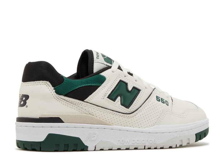 New Balance 550 Sea Salt Pine Green (9865398681927)