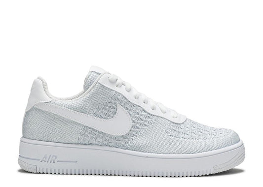 Nike Air Force 1 Flyknit 2 White Pure Platinum (9865029943623)