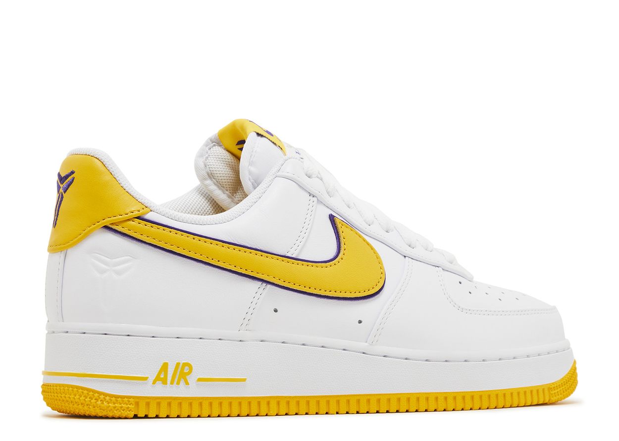 Nike Air Force 1 Low Retro QS Kobe Bryant Lakers Home (9868298191175)