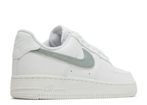 Nike Air Force 1 Low White Gold Glitter Swoosh (9864784052551)