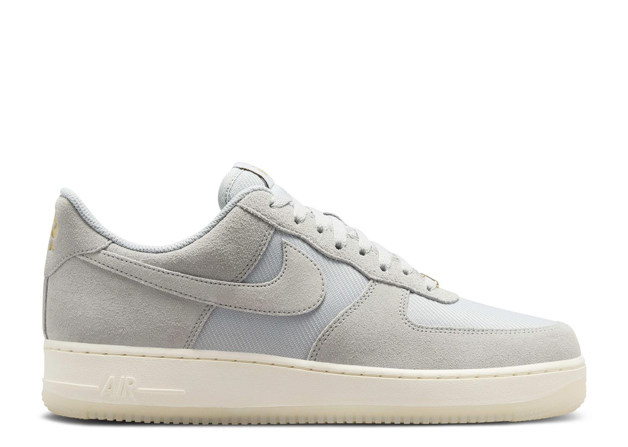 Nike Air Force 1 Low '07 LV8 Light Smoke Grey Metallic Gold Pale Ivory (9864807285063)