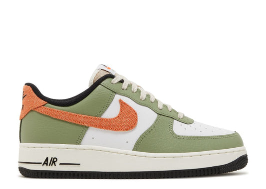 Nike Air Force 1 Low '07 Oil Green Orange (9864791654727)