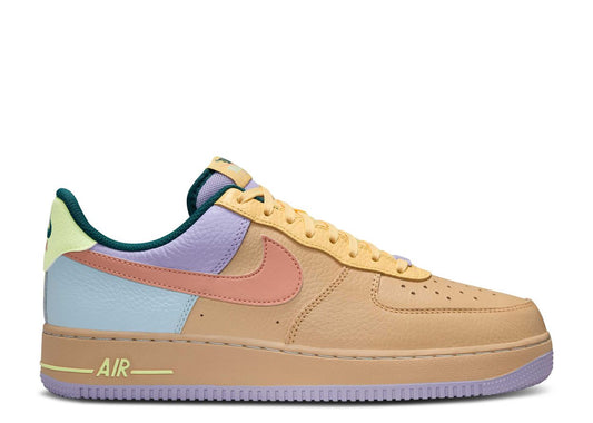 Nike Air Force 1 Low '07 Sesame Hydrangeas Soft Yellow Apricot Agate (10224327786823)