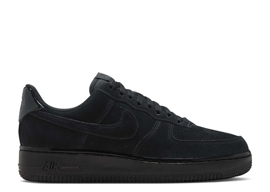 Nike Air Force 1 Low '07 Triple Black Suede (9864973910343)