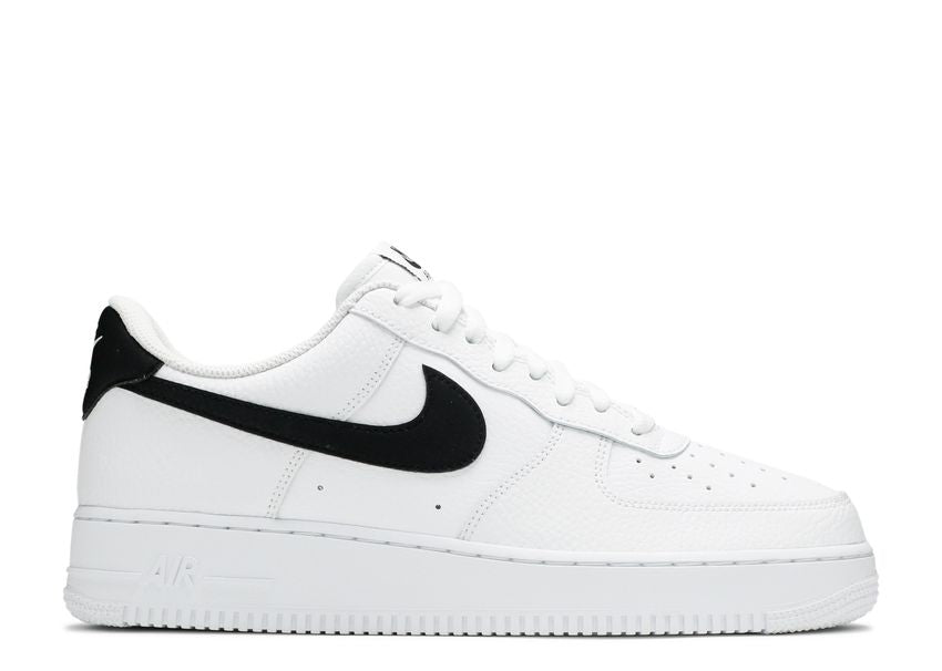 Nike Air Force 1 Low '07 White Black Pebbled Leather (9865028763975)