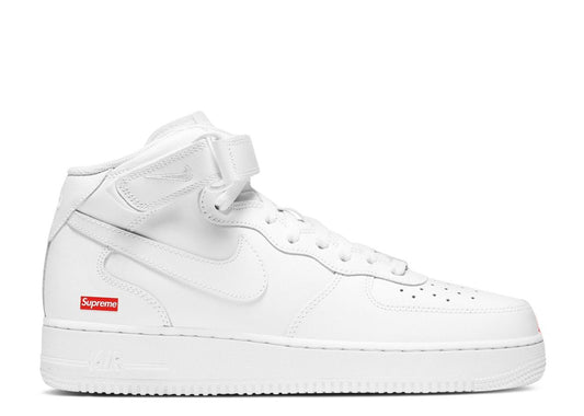 Nike Air Force 1 Mid Supreme White (9864986526023)