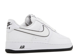 Nike Air Force 1 '07 Low White Black Outline Swoosh (9865062744391)