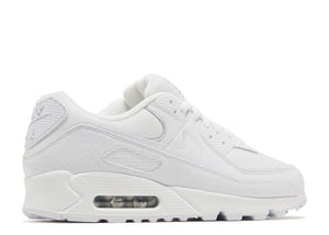 Nike Air Max 90 Premium White Metallic Silver (10004607959367)