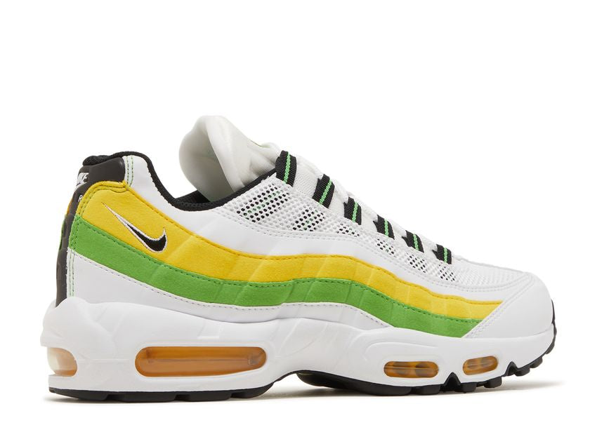 Nike Air Max 95 Essential White Green Apple Tour Yellow (9865399173447)