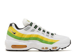 Nike Air Max 95 Essential White Green Apple Tour Yellow (9865399173447)