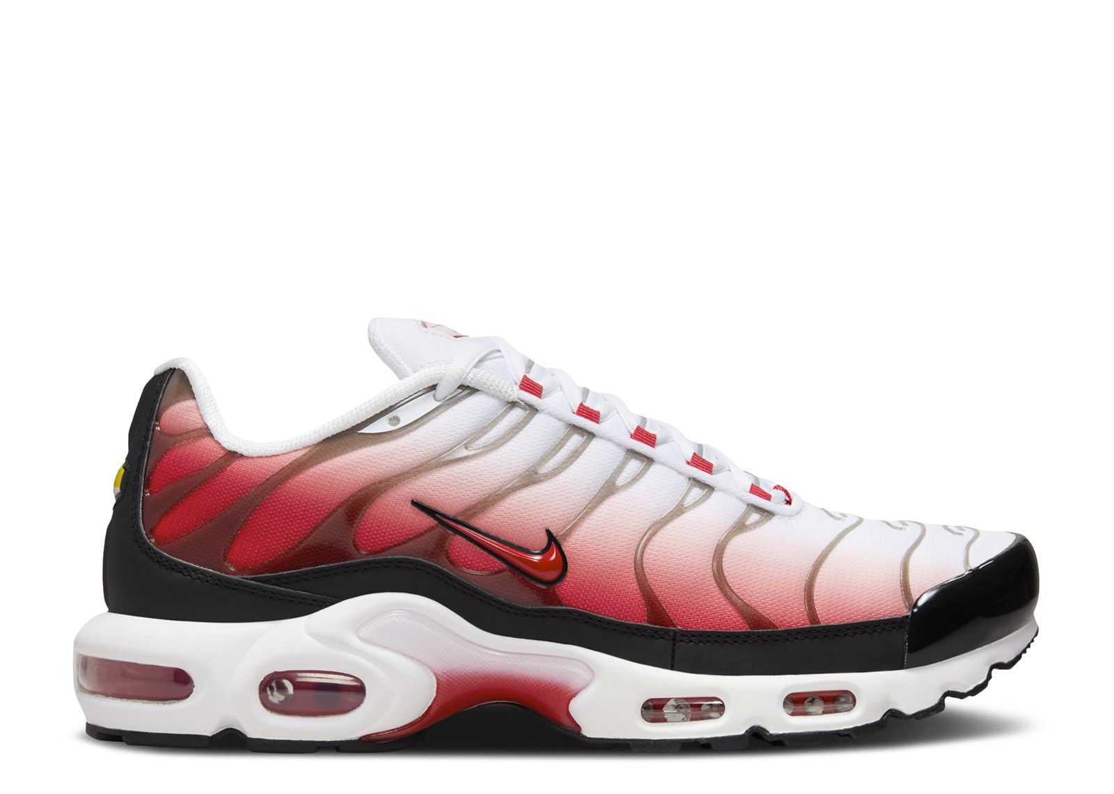 Nike Air Max Plus White Black University Red (9916799877447)