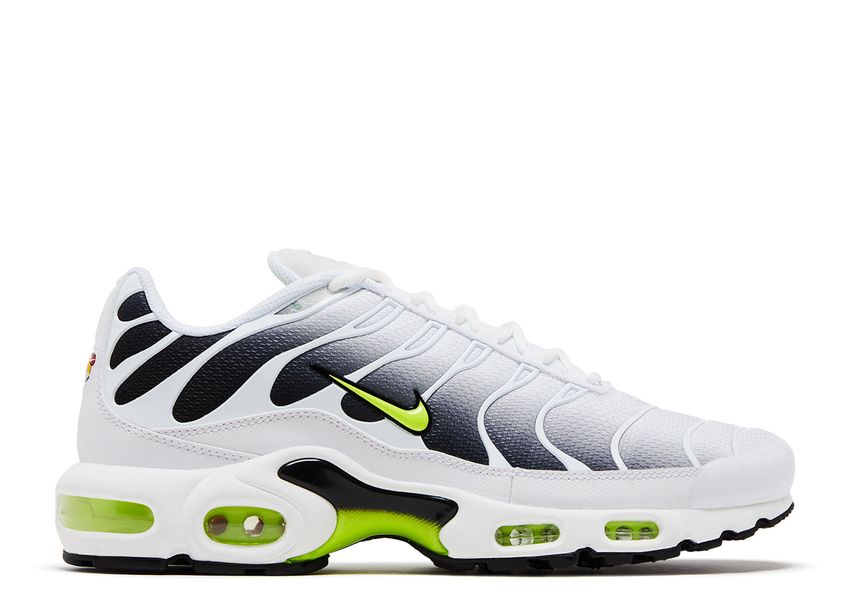 Nike Air Max Plus White Black Volt (10224356229447)