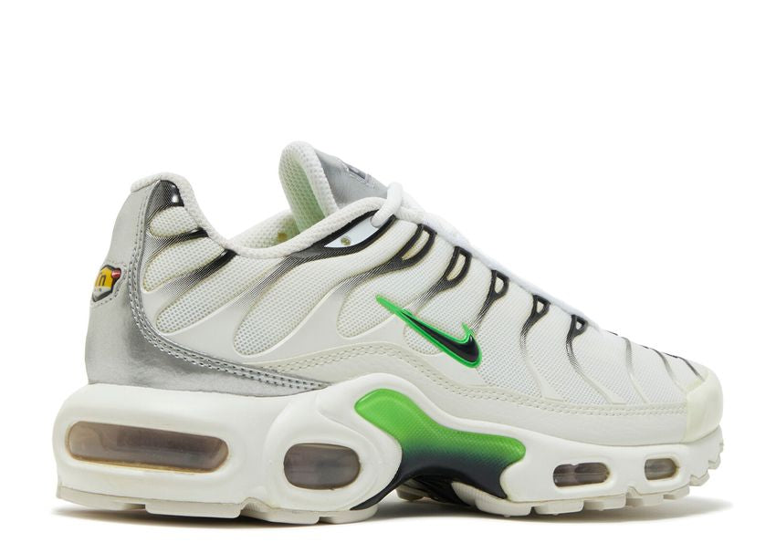 Nike Air Max Plus White Neon Metallic Silver (10224356360519)