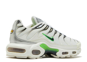 Nike Air Max Plus White Neon Metallic Silver (10224356360519)