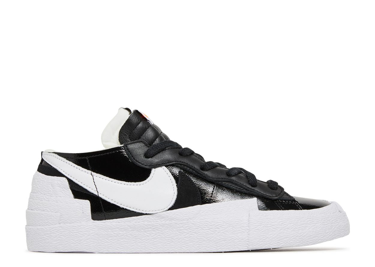 Nike Blazer Low Sacai Black Patent Leather (9865177563463)