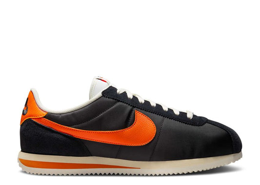 Nike Cortez TXT Black Sail Safety Orange (10224359997767)