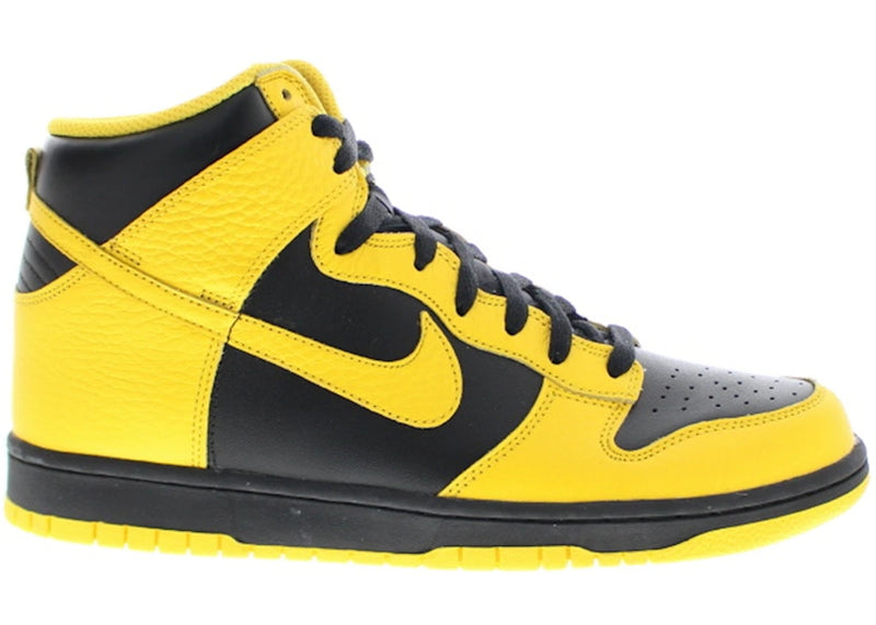 Nike Dunk High Black Varsity Maize 2012