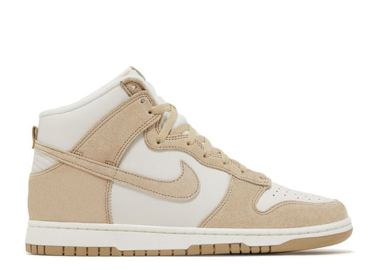 Nike Dunk High Tan Suede White (9865023881543)