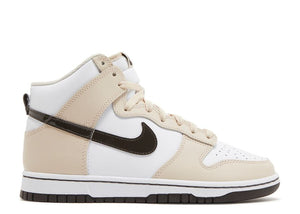 Nike Dunk High White Sanddrift Brown (9865034367303)