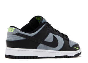 Nike Dunk Low Black Cool Grey Volt Mini Swoosh (9868330991943)