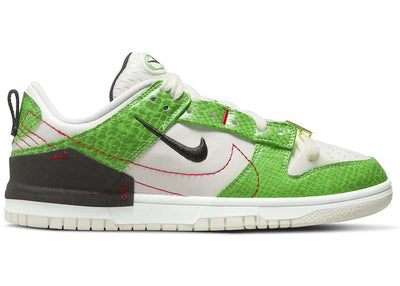 Nike Dunk Low Disrupt 2 Just Do It Snakeskin Green