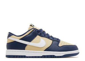 Nike Dunk Low Next Nature Midnight Navy Gold (9865517662535)