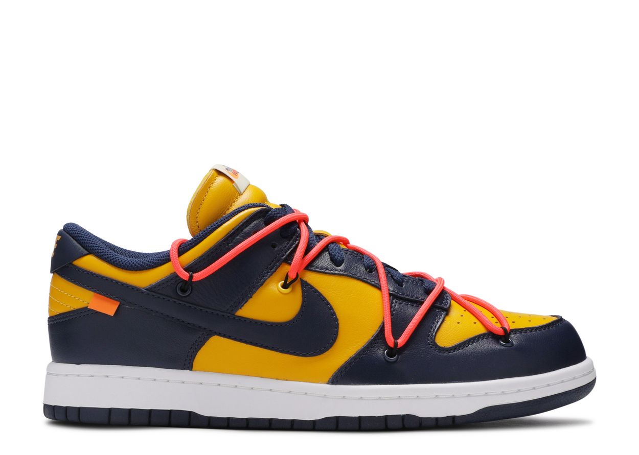 Nike Dunk Low Off-White University Gold (9864963555655)