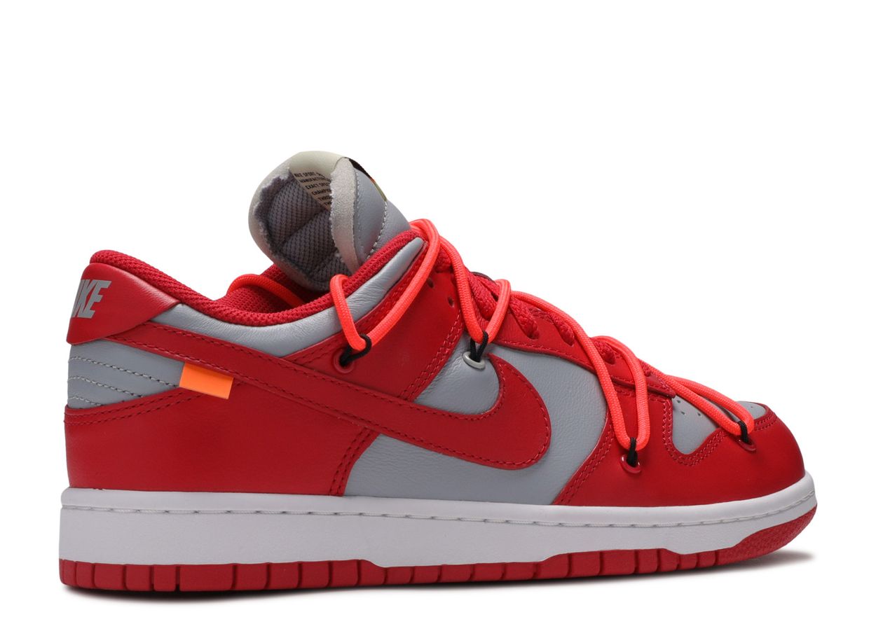 Nike Dunk Low Off-White University Red (9865409364295)