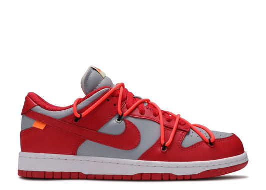 Nike Dunk Low Off-White University Red (9865409364295)