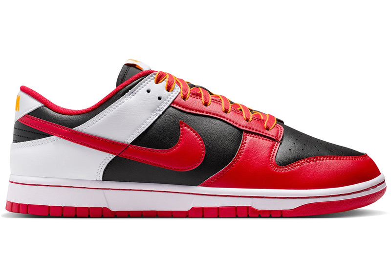 Nike Dunk Low Retro Black White University Red