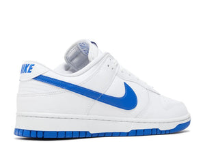 Nike Dunk Low White Hyper Royal (9865440362823)