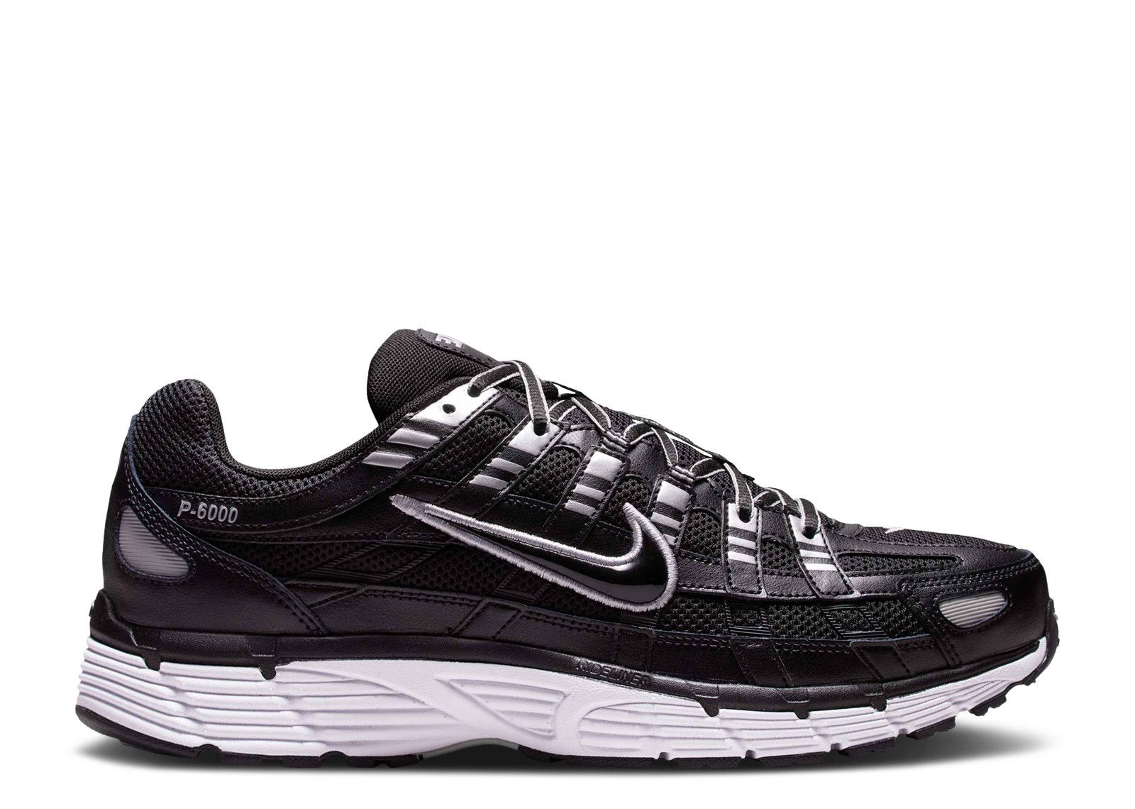 Nike P-6000 Black White Metallic Silver (9916778611015)