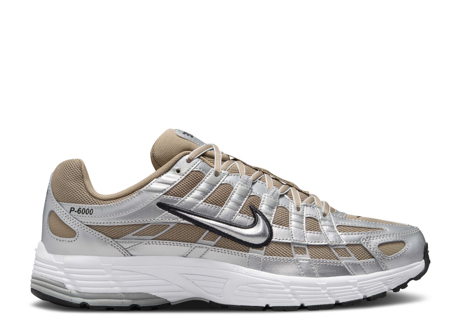 Nike P-6000 Khaki Metallic Silver (9916819702087)