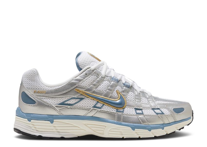 Nike P-6000 Metallic Silver Aegean Storm (9865019162951)