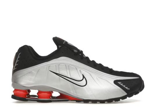 Nike Shox R4 Black Metallic Silver (10224386081095)