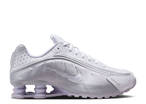 Nike Shox R4 White Metallic Platinum Barely Grape (9868308447559)