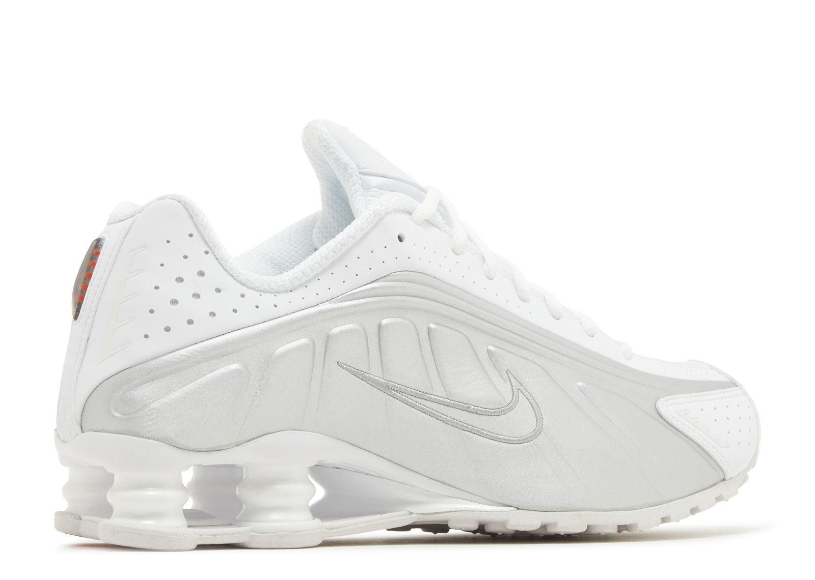 Nike Shox R4 White Metallic Silver (9916774744391)