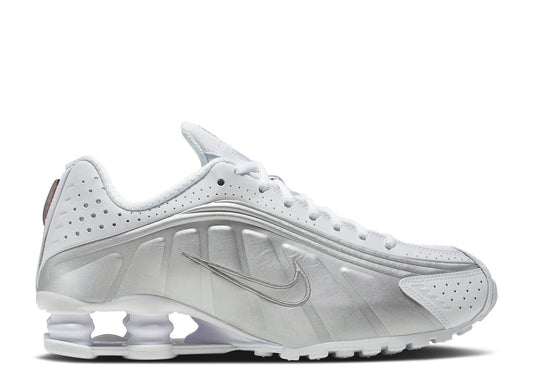 Nike Shox R4 White Metallic Silver (9916774744391)