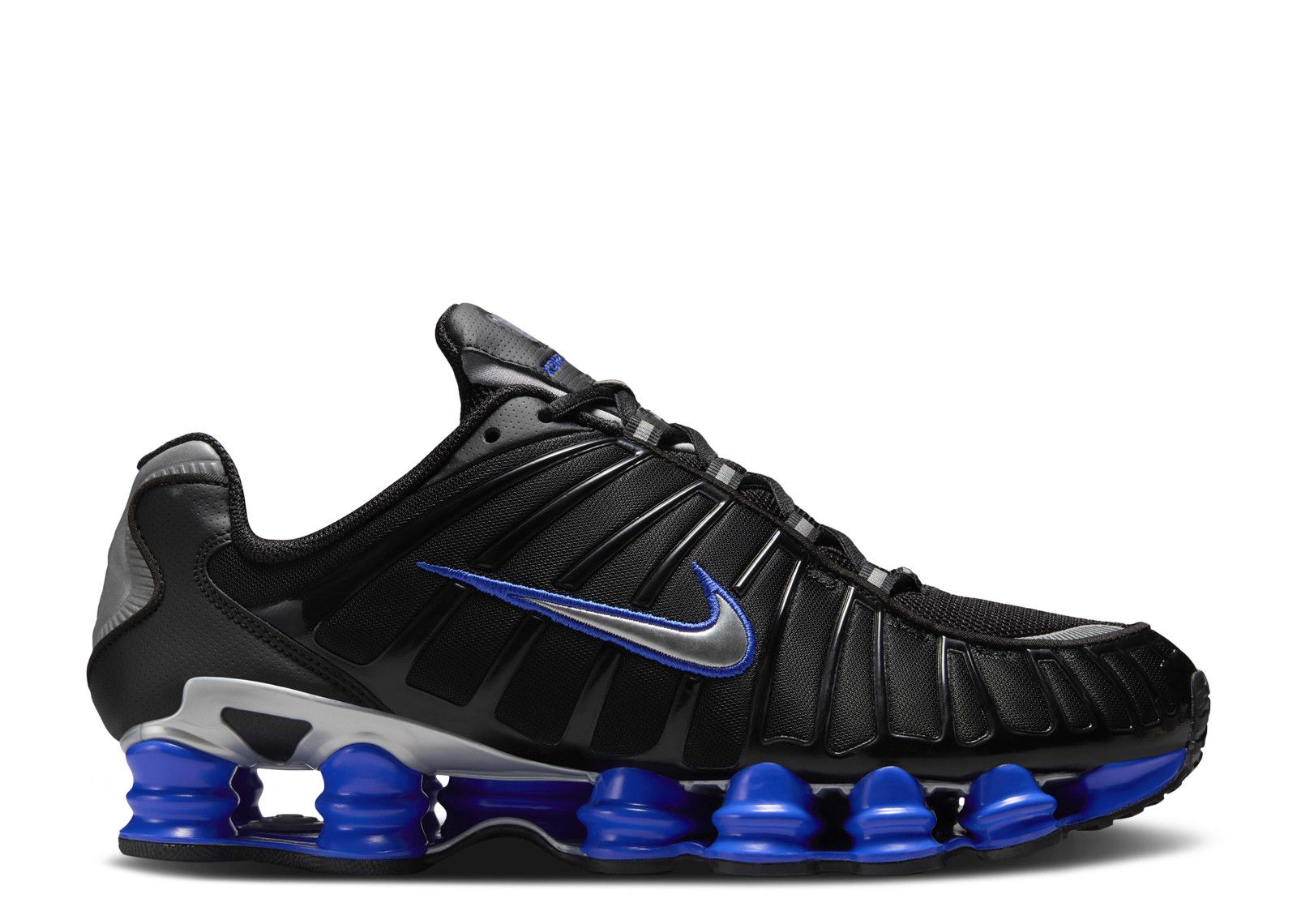 Nike Shox TL Black Racer Blue Metallic Silver (9916776874311)