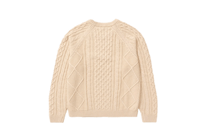 Life Cable Knit Sweater Rattan