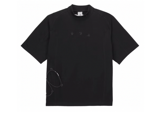 Nike x Off-White Short Sleeve Top Black (9864963391815)