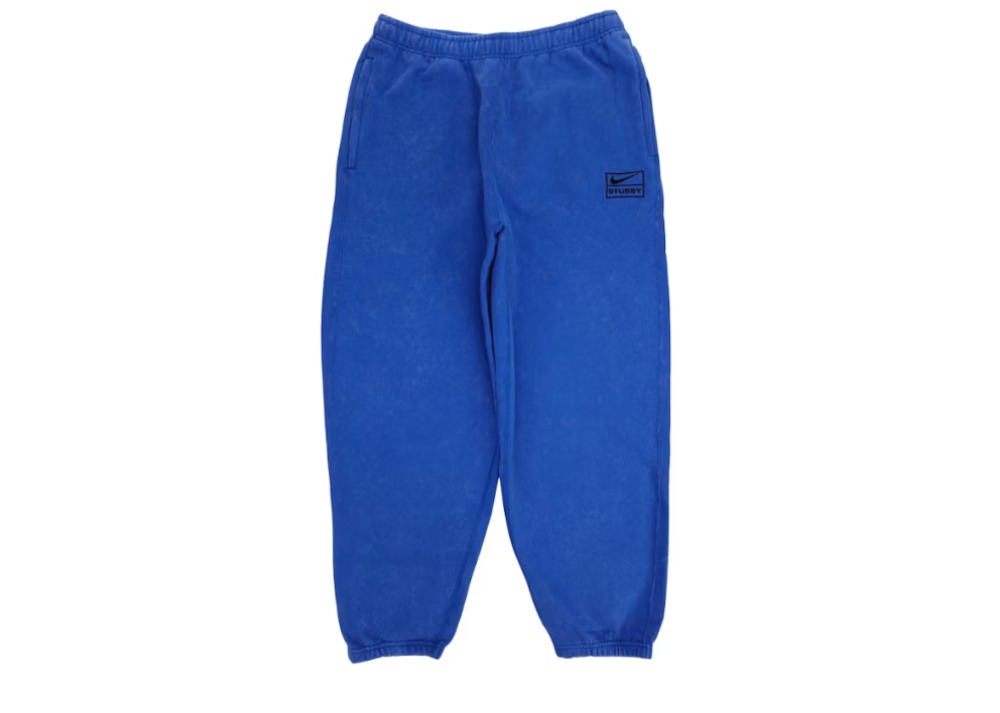 Nike x Stussy Acid Wash Sweatpants Blue (9864963359047)