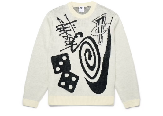 Nike x Stussy Knit Sweater Natural (9864973484359)