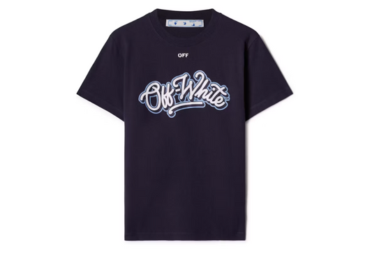 Off-White Chicago Bulls T-Shirt Navy/White/Light Blue (9864940355911)