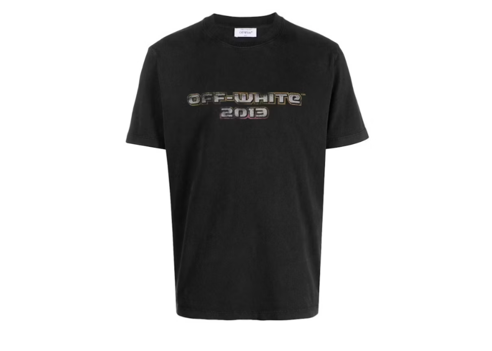 Off-White Digit Bacchus Slim S/S T-Shirt Black (9864963948871)